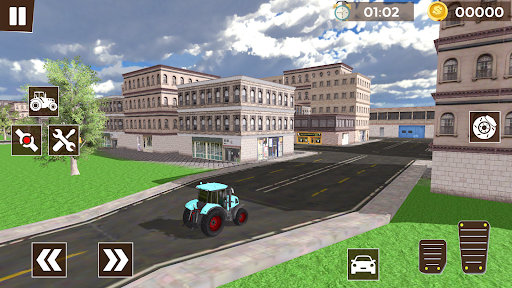 Android application Real Farming Tractor Simulator screenshort