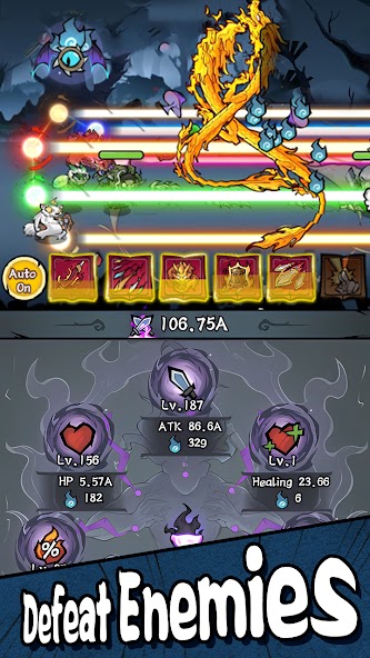 Kungfu Heroes - Idle RPG 1.0.5 APK + Mod (Remove ads / Mod speed) for Android