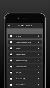 Xiaomi Mi Band 5 Guide