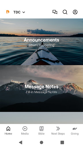 Android application The Difference Church GSO screenshort