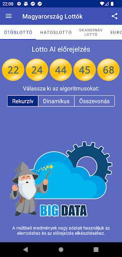 Magyarország Lotto jóslat - AI Screen 2