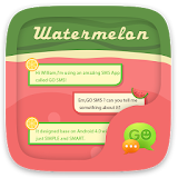 GO SMS PRO WATERMELON THEME icon
