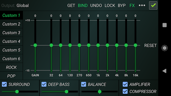 Eqfy Equalizer for Spotify Screenshot