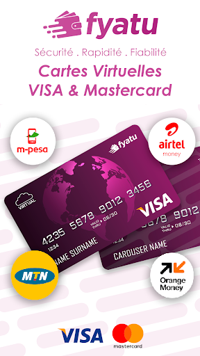 Android application Fyatu - Carte Virtuelle VISA screenshort