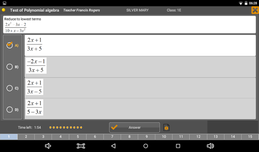 eTutor CLIENT Screen 2