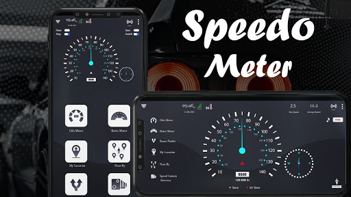 Android application Speedometer and Odometer: GPS screenshort