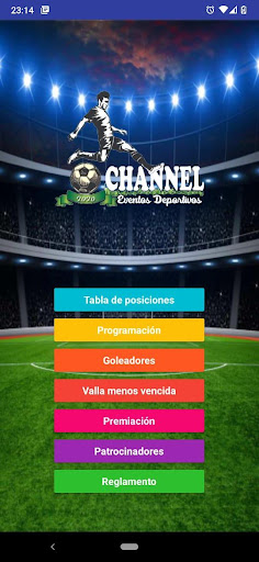 Channel Eventos Deportivos Screen 2