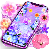 Summer flowers live wallpaper icon