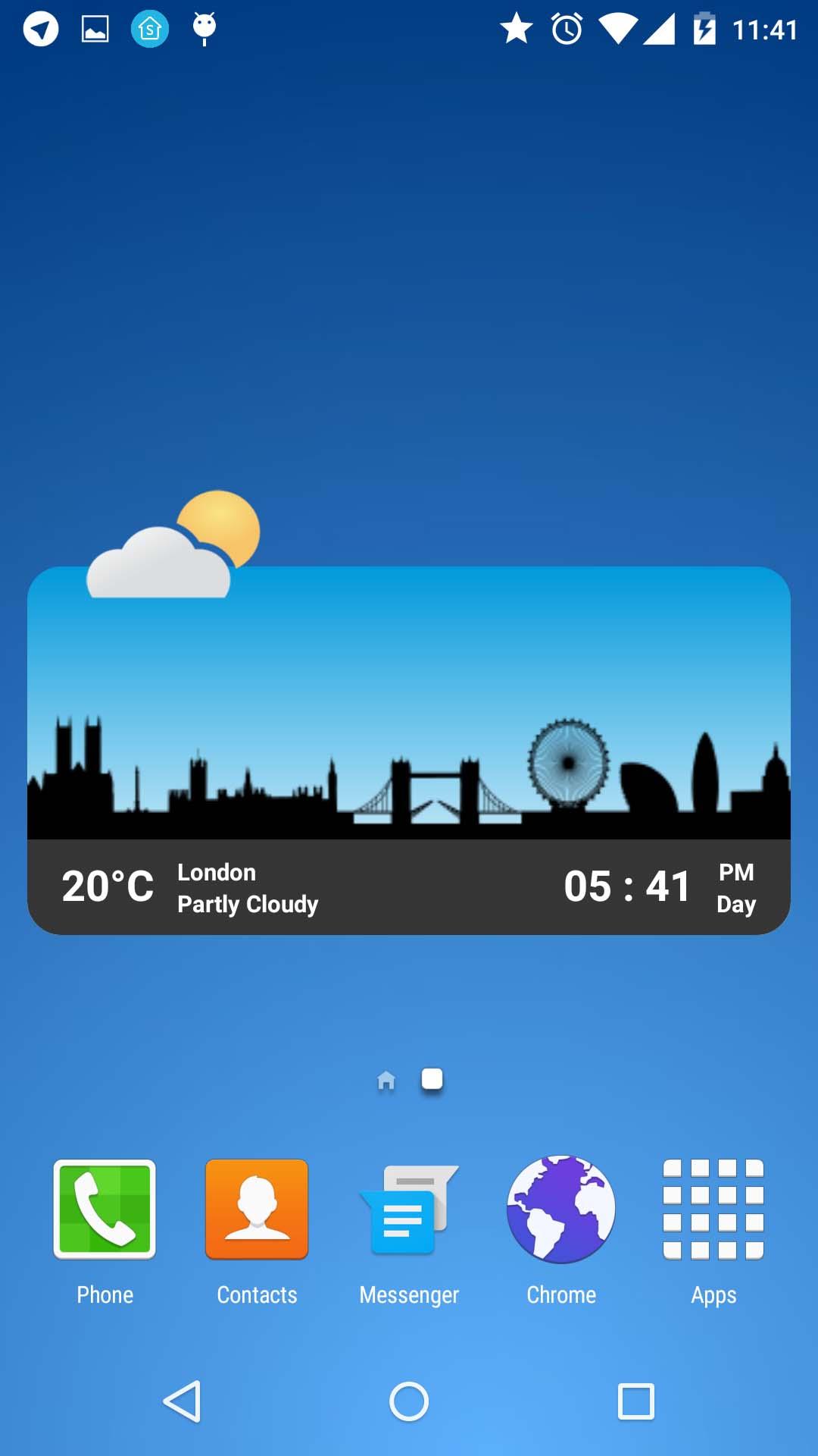 Android application [Pro] Metro Clock & Weather screenshort
