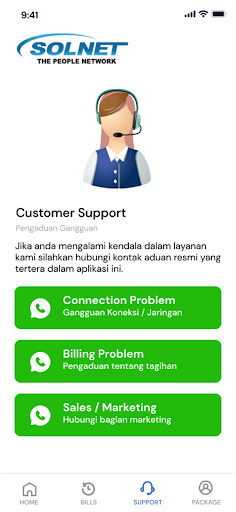 Solnet Billing Screen 3