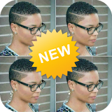 Hair cut app for women - short hair styles women icon