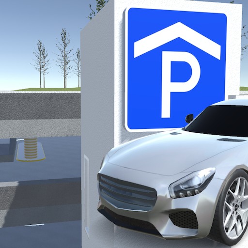 Car Parking Race Off Wheels Logo