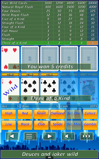 Video Poker Slot Machine. screenshots 8