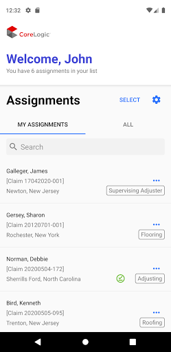 Android application CoreLogic® CAPTURE™ (AU) screenshort