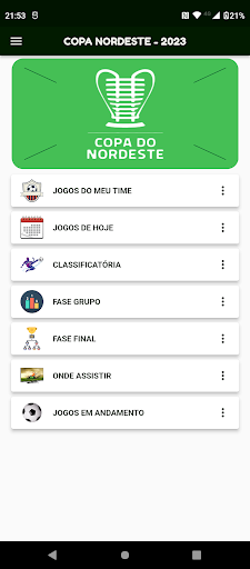 Copa do Nordeste Screen 2