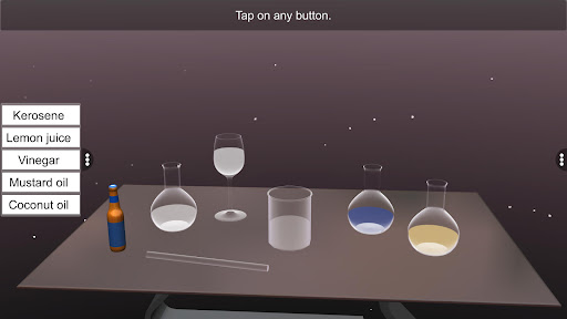 Solubility of Liquids in Water Screen 3