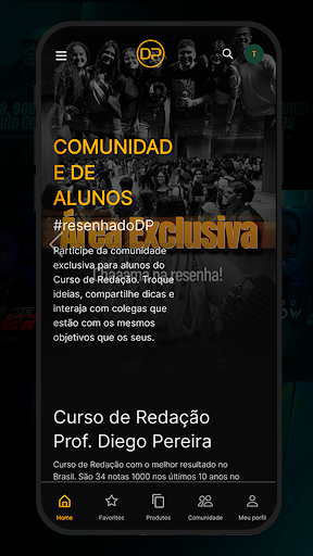 Escrevendo com DP Screen 3
