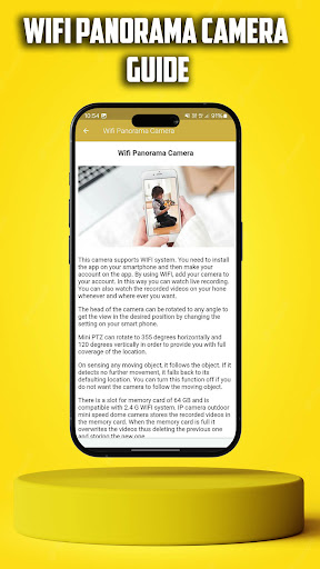 Wifi Panorama Camera guide Screen 3