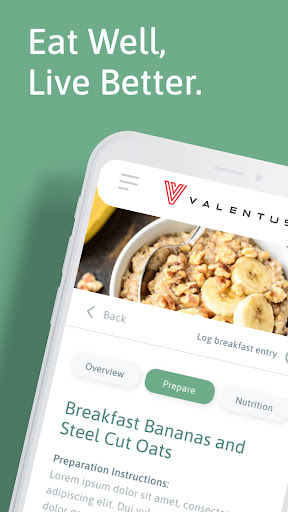 Android application Valentus screenshort