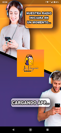 Android application LA VIAJERA RADIO screenshort