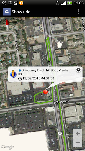 Android application GPS Guard screenshort