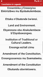 Uganda Constitution in Luganda