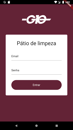 Android application G10 Pátio de Limpeza screenshort