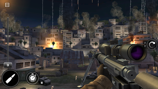 War Sniper：一人称視点シューティングゲーム