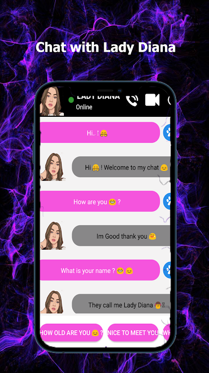 Chat With Lady Diana - 1.1 - (Android)