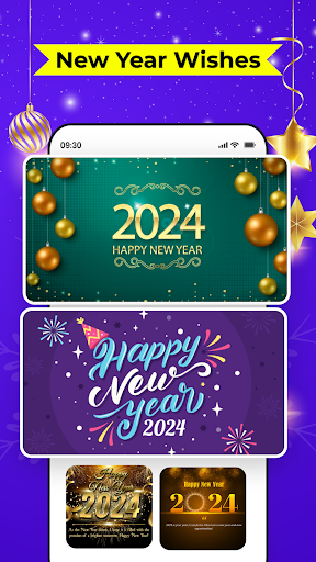 Happy NewYear Wishes Screen 2