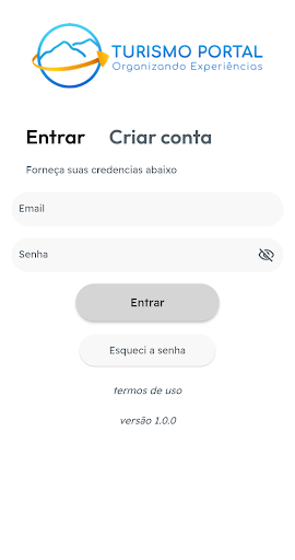 Android application Turismo Portal - Agente screenshort