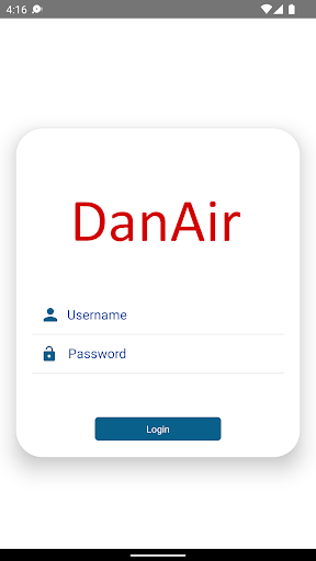Android application Danair screenshort