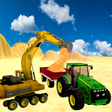 Sand Excavator Tractor  Sim icon