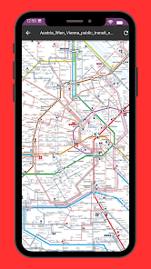 Captura 4 Mapa del metro de Viena 2023 android
