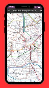 Vienna Metro Map 2023