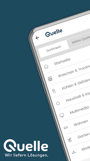 Android application Quelle Technik & Haushalt Shop screenshort