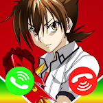 Cover Image of Download High School DxD Video Call & W  APK