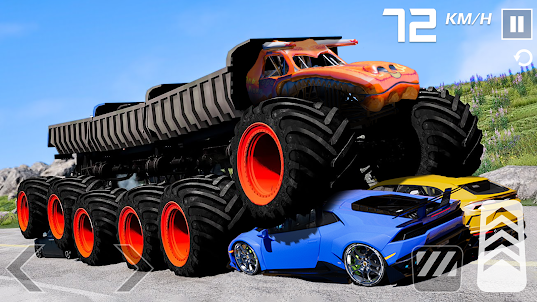 Monster Truck Stunt - Car Game