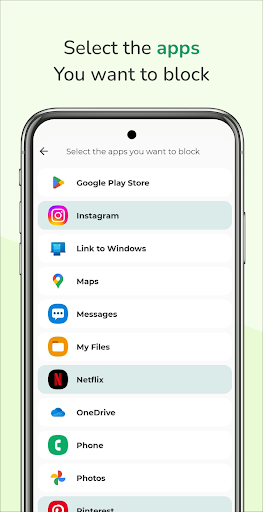 App block & Site block: Focus Screen 2