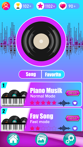 Android application Morgenshtern Piano Tiles screenshort