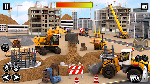 Snow Excavator Construction 3D 1.1 screenshots 6