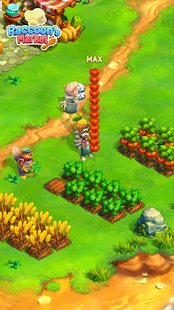 Game screenshot Raccoon Market: Лесная Ферма hack