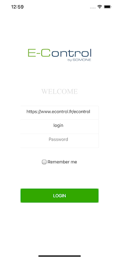 Android application E-Control V4 screenshort