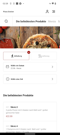Pizza Station Screen 3