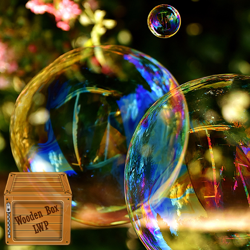 colorful bubbles wallpaper logo