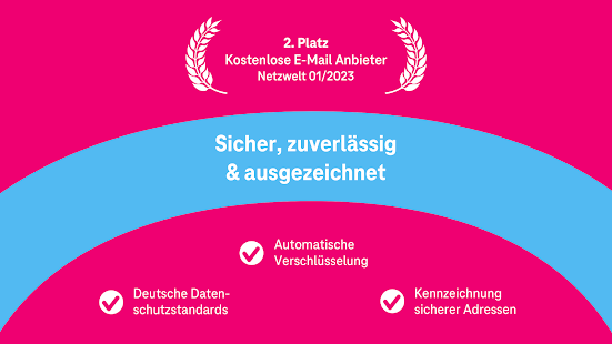 Telekom Mail - E-Mail-Programm Screenshot