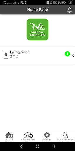 Android application SMART FIRE screenshort