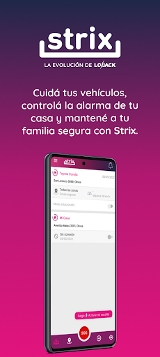 Android application Strix screenshort