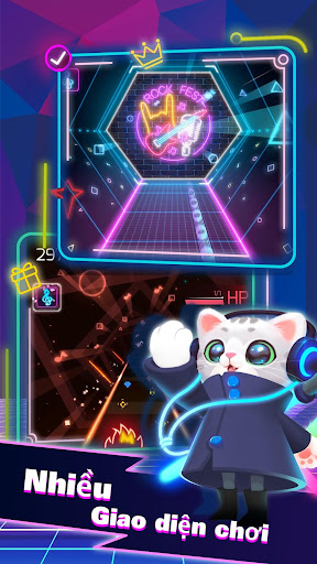 Sonic Cat - Nhịp điệu tan chảy Mod Unlocked VIP