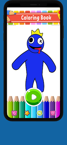 Coloring  Magic Characters  2 - Screenshot 1